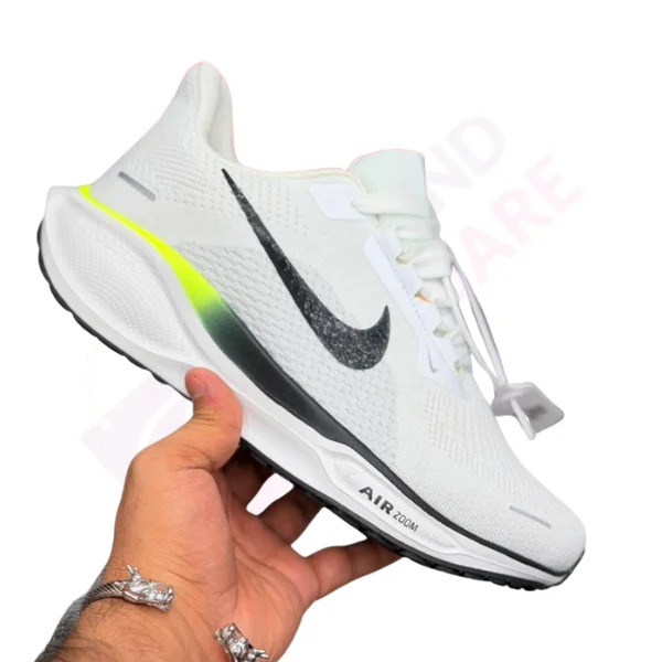 NIKE PEGASUS 41 | WHITE, BLACK & YELLOW COLOR | TS-SHO1054 - Image 3