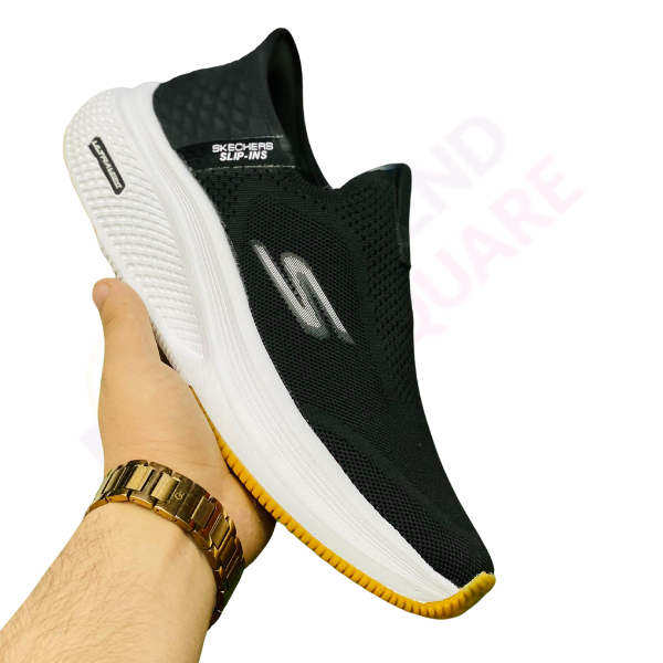 HIPER BUST SKECHERS | BLACK & WHITE, YELLOW COLOR | TS-SHO1063 - Image 3