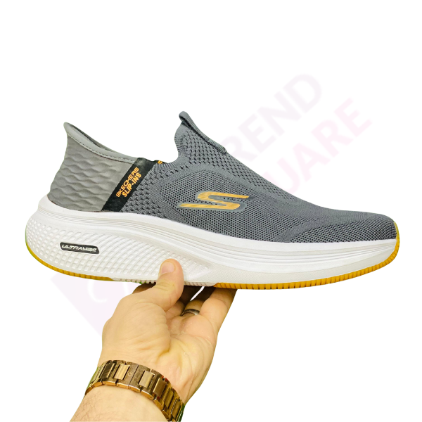 HIPER BUST SKECHERS | GREY & WHITE, YELLOW COLOR | TS-SHO1065