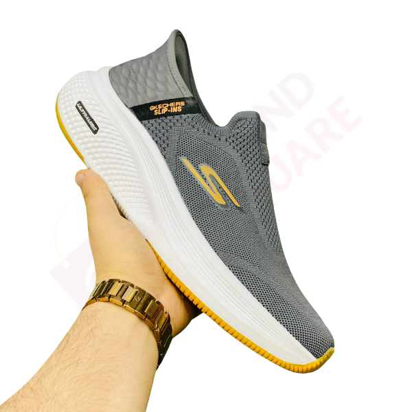 HIPER BUST SKECHERS | GREY & WHITE, YELLOW COLOR | TS-SHO1065 - Image 2