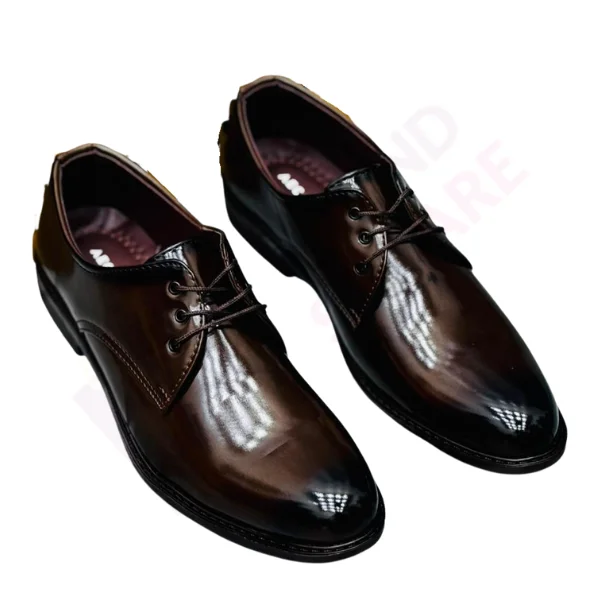 VECTORE LEATHER | DARKN BROWN COLOR | TS-SHO1035 - Image 2