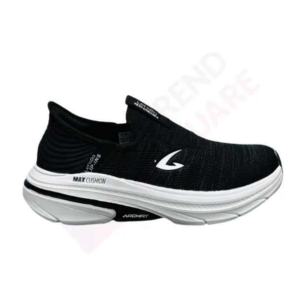 GO RUN ELEVATE SKECHERS | BLACK & WHITE COLOR | TS-SHO1077