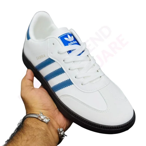 ADIDAS AIR ZOOM RUNNERS | WHITE & BLUE COLOR | TS-SHO1080 - Image 2