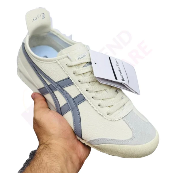 ONITSUKA TIGER MEXICO 66 | WHITE & GREY COLOR | TS-SHO1082 - Image 3