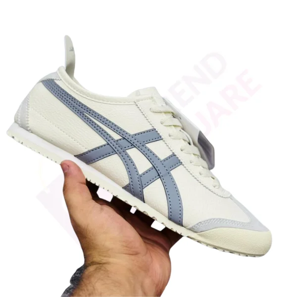 ONITSUKA TIGER MEXICO 66 | WHITE & GREY COLOR | TS-SHO1082 - Image 2