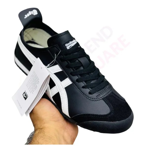 ONITSUKA TIGER MEXICO 66 | BLACK & WHITE COLOR | TS-SHO1083 - Image 3