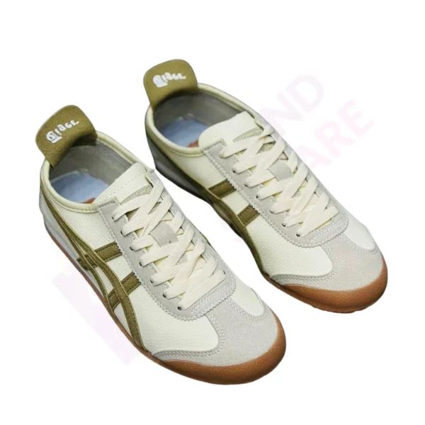 ONITSUKA TIGER MEXICO 66 | WHITE & BEIGHE COLOR | TS-SHO1087 - Image 3