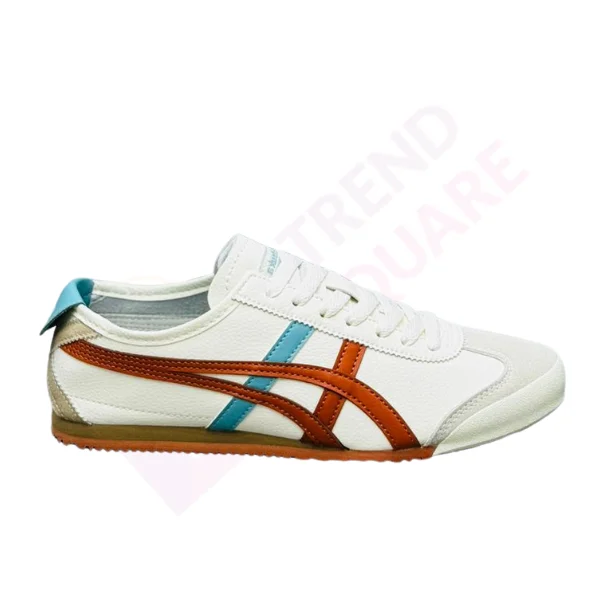 ONITSUKA TIGER MEXICO 66 | WHITE & BLUE, ORANGE COLOR | TS-SHO1089
